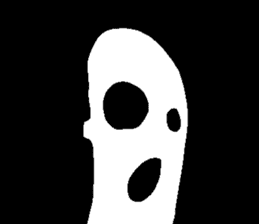 Wobbling Ghost sticker #8750406