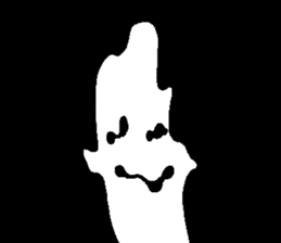 Wobbling Ghost sticker #8750414