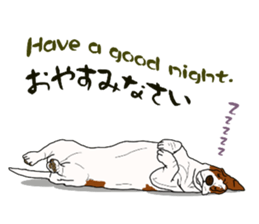 Basset hound 3 sticker #8751160