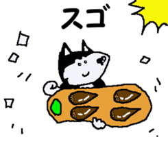 Shiba inu MOMO chan the third as well 11 sticker #8752215