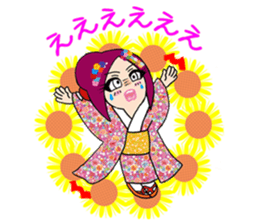 fairy of a sunflower sticker #8752309