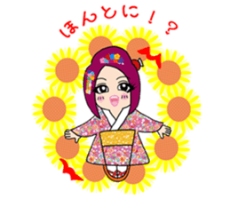 fairy of a sunflower sticker #8752315