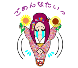 fairy of a sunflower sticker #8752316