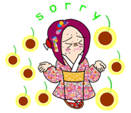 fairy of a sunflower sticker #8752321