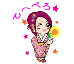 fairy of a sunflower sticker #8752323