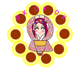 fairy of a sunflower sticker #8752331