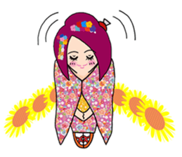 fairy of a sunflower sticker #8752336