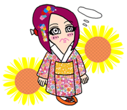 fairy of a sunflower sticker #8752337