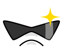 Cute Kaomoji-kun English sticker #8752420