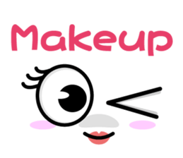 Cute Kaomoji-kun English sticker #8752450