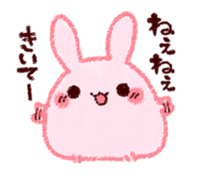 Sticker of love rabbit 2 sticker #8752579