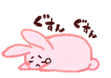 Sticker of love rabbit 2 sticker #8752584