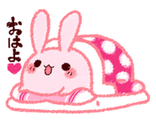 Sticker of love rabbit 2 sticker #8752587
