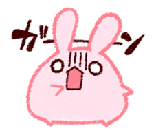 Sticker of love rabbit 2 sticker #8752614