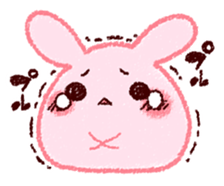 Sticker of love rabbit 2 sticker #8752615