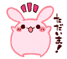 Sticker of love rabbit 2 sticker #8752616