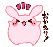 Sticker of love rabbit 2 sticker #8752617