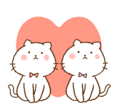 Cats and Boys. sticker #8752636