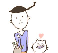 Cats and Boys. sticker #8752647