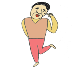 An uncle is strange sticker #8752782