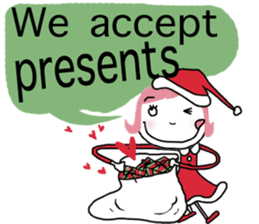 *BIG CHARACTER* winter - English ver. - sticker #8753019