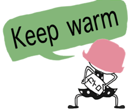 *BIG CHARACTER* winter - English ver. - sticker #8753022