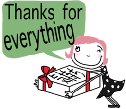 *BIG CHARACTER* winter - English ver. - sticker #8753031