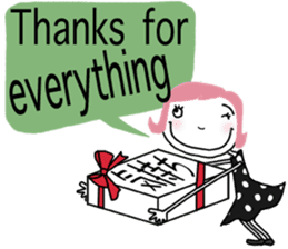 *BIG CHARACTER* winter - English ver. - sticker #8753031