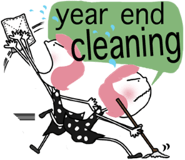 *BIG CHARACTER* winter - English ver. - sticker #8753033