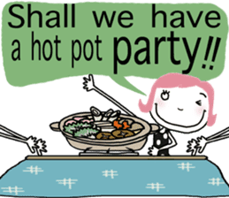 *BIG CHARACTER* winter - English ver. - sticker #8753035