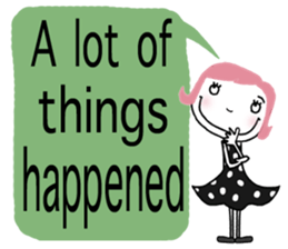 *BIG CHARACTER* winter - English ver. - sticker #8753036