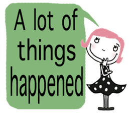 *BIG CHARACTER* winter - English ver. - sticker #8753036