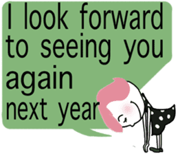 *BIG CHARACTER* winter - English ver. - sticker #8753040