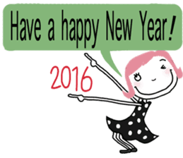 *BIG CHARACTER* winter - English ver. - sticker #8753042