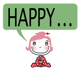 *BIG CHARACTER* winter - English ver. - sticker #8753043