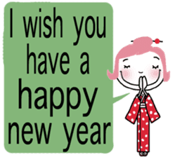 *BIG CHARACTER* winter - English ver. - sticker #8753047