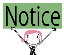 *BIG CHARACTER* winter - English ver. - sticker #8753049