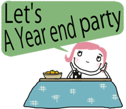 *BIG CHARACTER* winter - English ver. - sticker #8753053