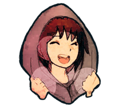 Hoodie Girls sticker #8754145