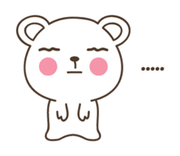 PaoPao bear wants to be loved sticker #8754403