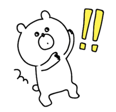 **Sticker of a cute bear vol.2** sticker #8755064