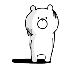 **Sticker of a cute bear vol.2** sticker #8755075