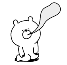 **Sticker of a cute bear vol.2** sticker #8755076