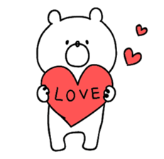 **Sticker of a cute bear vol.2** sticker #8755082