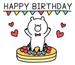 **Sticker of a cute bear vol.2** sticker #8755093