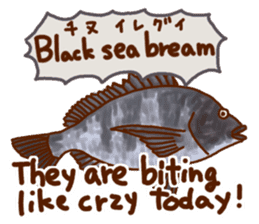 a fisherman(cat) sticker #8755119