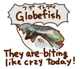 a fisherman(cat) sticker #8755129