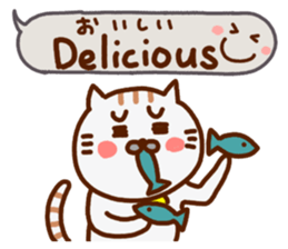 a fisherman(cat) sticker #8755137