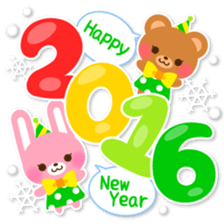 New Year Sticker2016 sticker #8755625