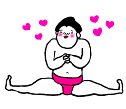 The world of the mysterious sumo sticker #8755701